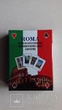 Карты игральные сувенирные РИМ ROMA Италия 54л, фото №2