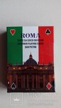 Карты игральные сувенирные РИМ ROMA Италия 54л, фото №4