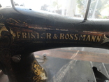 Старинная швейная машинка FRISTER &amp; ROSSMAN, фото №5