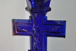 Церковный подсвечник,лампада,стекло Софрино., фото №5