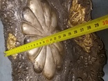 Фруктовница ,серебро, амальгамная позолота, Рококко, начало 20- века, фото №10