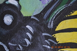 Картина "Метелик", 40х40 см., акрил, липень 2019 р., Овдієнко Марина, 12 років, фото №6