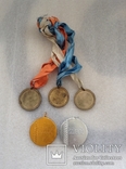 Спортивные медали 5 штук, фото №3