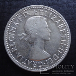 1 шиллинг  1958  Австралия  серебро   ($4.2.19) ~, фото №3