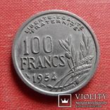 100 франков 1954 Франция   (Т.13.29)~, фото №2