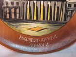 Настенная тарелка Румыния Бухарест, фото №3