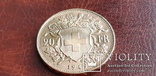 20 франков 1949 г. Швейцарская конфедерация, фото №6