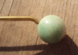 Шпилька с натуральным нефритом, XIX век., фото №9