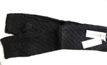 Черные длинные перчатки митенки рукава, фото №8