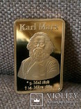 Слиток Карл Маркс реплика, фото №5