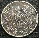 Германия 1/2 марки 1918 год серебро, фото №3