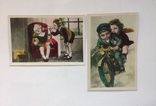 Дети Франция -2 шт  Цветные 1950 гг, фото №2