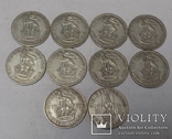 10 срібних Шилінгів Георг V-VI Ag 1928-39, фото №2