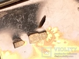 Браслет на часы золото Ереван трёхцветный СССР 583 проба, фото №5
