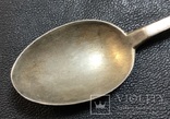 Серебряная чайная ложечка 800 пробы, фото №3
