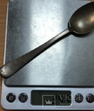 Серебряная чайная ложечка 800 пробы, фото №7