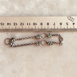 Серебряный браслет с эмалями, 11,07 грамм, фото №3