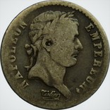 Франция 1/2 франка 1810 год серебро, фото №2
