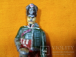 Фигурка,олово.Офицер Гусарского полка 1812 г.,67грамм., фото №5