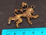 Дракон необычный коллекционная миниатюра бронза, фото №5