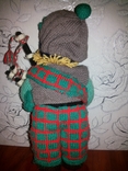 "Веселий Шотландець"стара вязана іграшка, фото №5
