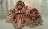 Две фарфоровые Виницианские куклы  Италия, фото №2