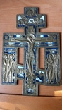 Крест с Предстоящими 22см две эмали, фото №2