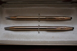Ручка и карандаш фирмы Сross . Позолота 14 карат, фото №3