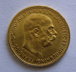 10 крон 1912 г.  Золото, Австрия, фото №2