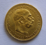 10 крон 1912 г.  Золото, Австрия, фото №3