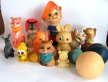 Лот игрушек СССР, фото №2