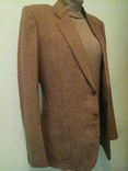 Шерстяной мужской пиджак, демисезон, р.М, новый, фото №2