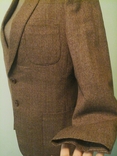 Шерстяной мужской пиджак, демисезон, р.М, новый, фото №4