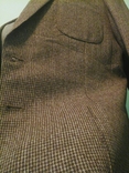 Шерстяной мужской пиджак, демисезон, р.М, новый, фото №5