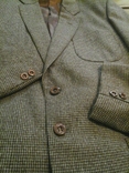 Шерстяной мужской пиджак, демисезон, р.М, новый, фото №9