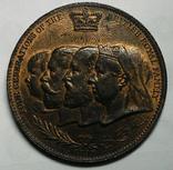 Англия медаль 1897 год, фото №2