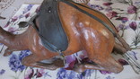 Верблюд  обделан кожей 36-17.3 см., фото №7