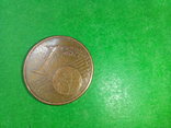 1 евроцент Франция 1999, фото №3