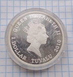 1 доллар 2010 год Тувалу, Фредерик Шопен из серии «Великие Композиторы», фото №4