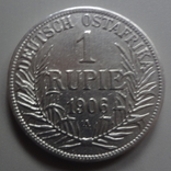 1  рупия  1906  Германская Африка серебро     (9.1.3)~, фото №2