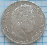  5 франков, Франция, 1842г., фото №2