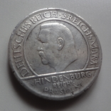 3  марки  1929  Германия  серебро   (9.2.14)~, фото №4