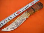 Нож туристический Охотник 1020 сталь 65х13, photo number 4
