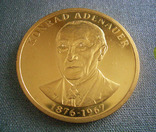 Памятная медаль "Конрад Аденауэр - Валгалла", фото №3