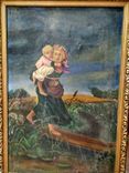  Картина "Дети, бегущие от грозы" К.Маковский. Копия., фото №4