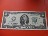 2 доллара 2013.банк Чикаго., фото №2
