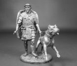Рим.Легионер с боевой собакой, Legio XX Valeria Victrix 43год н.э, фото №4