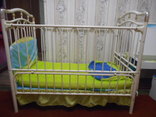 Кроватка детская Металлическая Geoby, фото №3