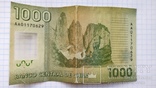 1000 чилийских песо, пластик., фото №2