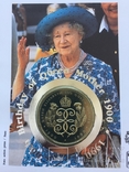 Elizabeth II the queen mother 1990р. конверт з відповідними марками і печатками., фото №5